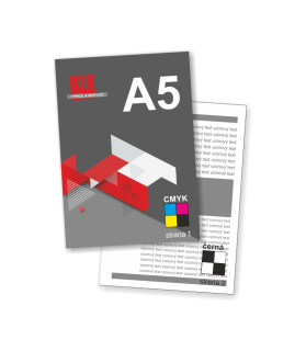 Leták A5 - oboustranný tisk 4/1